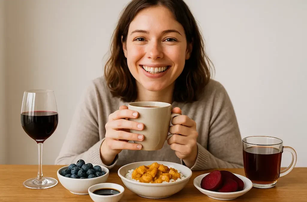 7 Alimentos que manchan los dientes